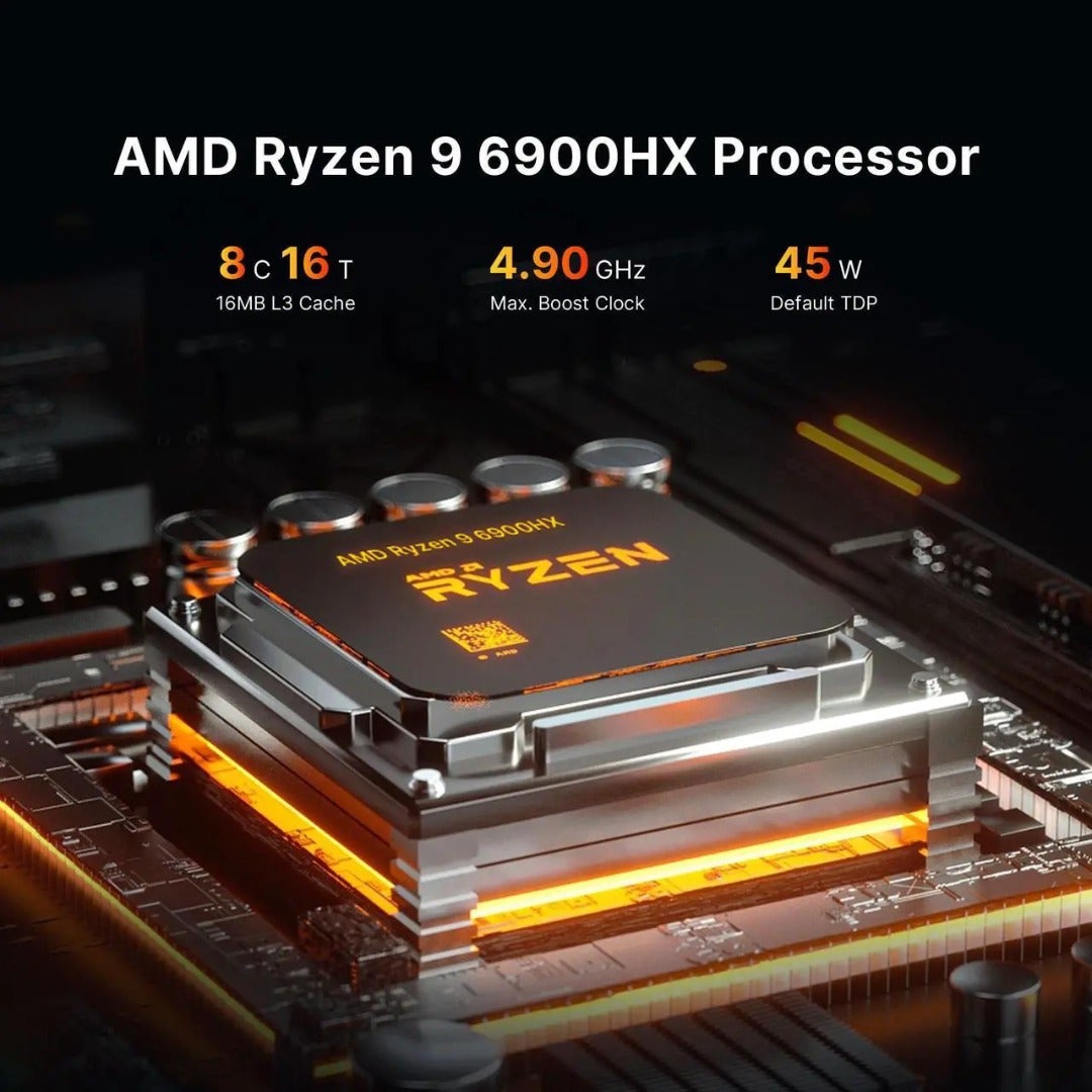 BOSGAME P3 Mini PC AMD Ryzen 9 6900HX 32GB DDR5 RAM 1TB SSD BOSGAME P3 Mini PC AMD Ryzen 9 6900HX 32GB DDR5 RAM 1TB SSD
